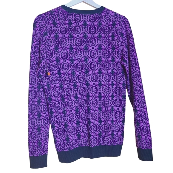 NEW Kim  Rogers purple long-sleeved pull-over crew-neck sweater - Picture 11 of 12